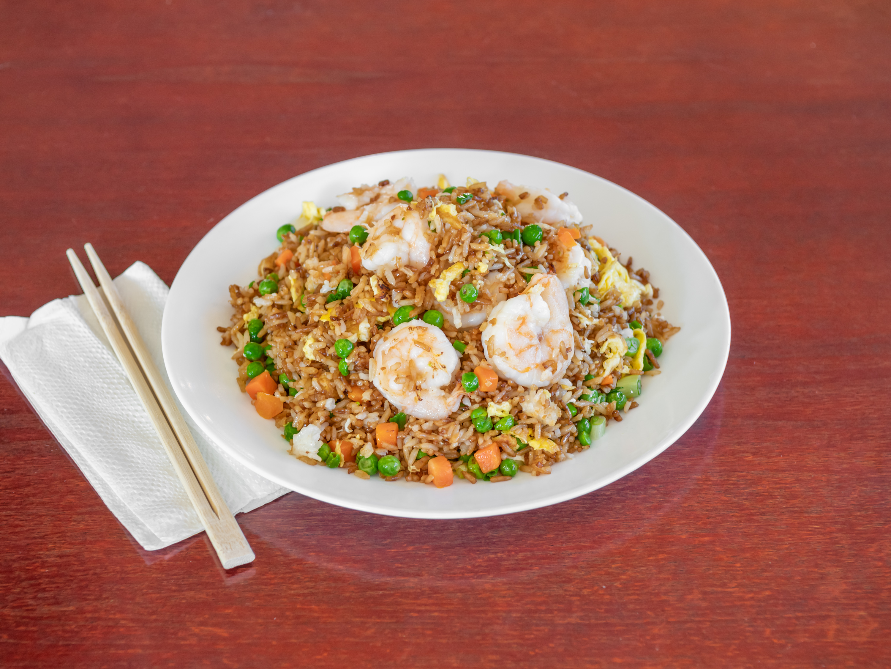 Order F06. Shrimp Fried Rice food online from Gold Chef store, Chandler on bringmethat.com