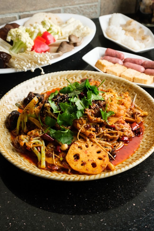 Order Mixed Spicy Dry Hotpot food online from The Bund store, Forest Hills on bringmethat.com