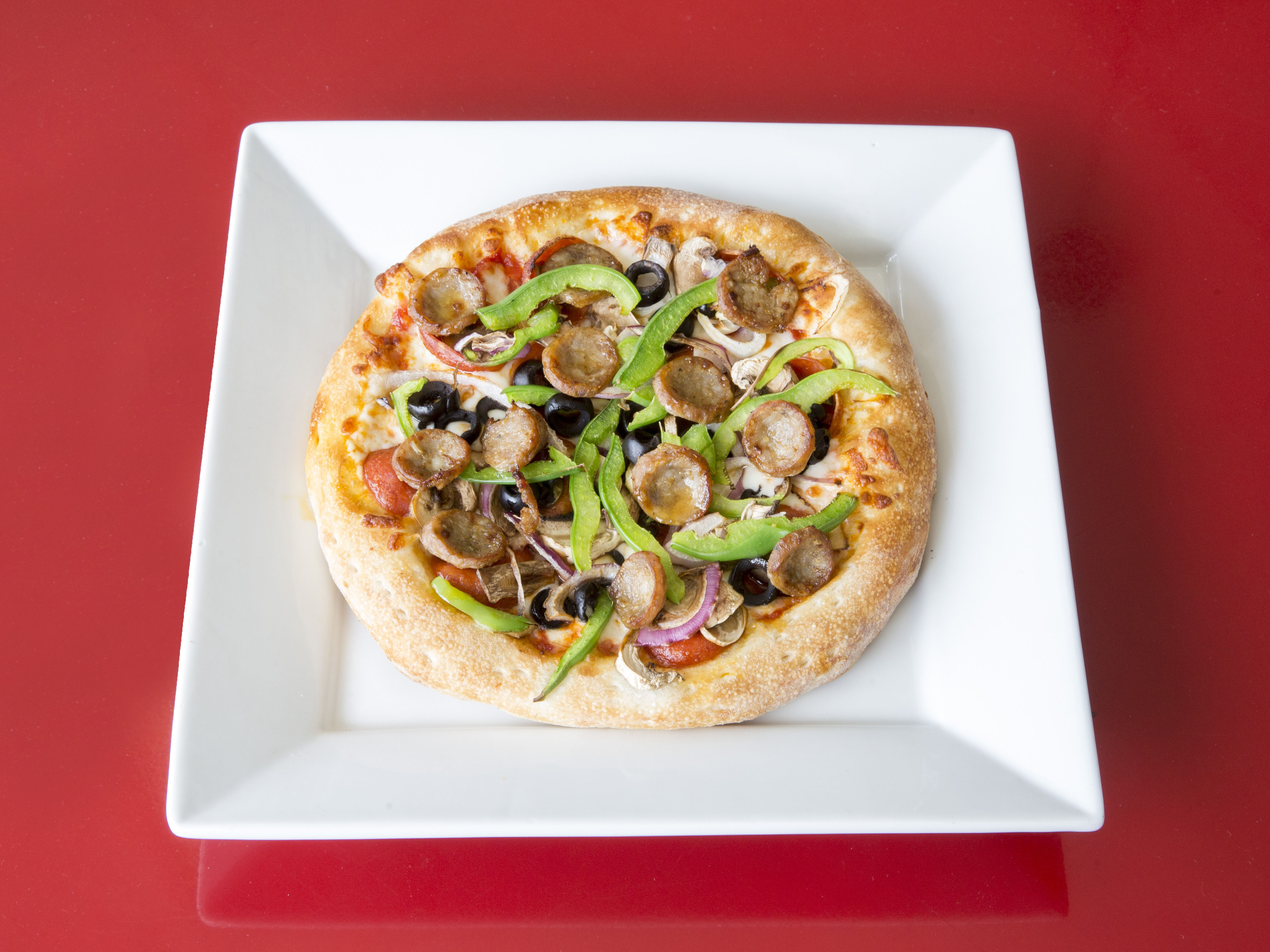 Order Bambino's Special Pizza food online from Cafe Bambino's store, Pasadena on bringmethat.com