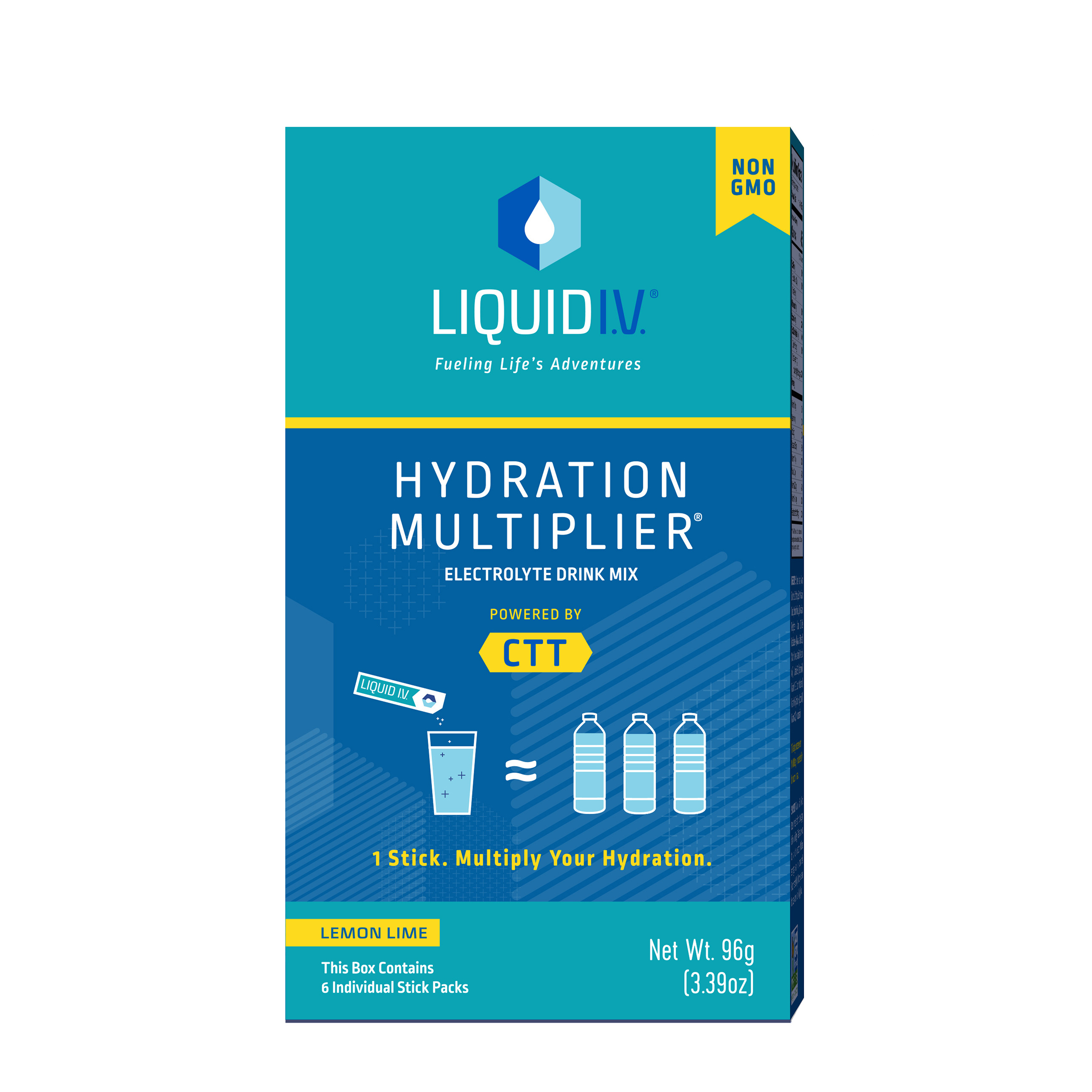 Order Liquid I.V. Hydration Multiplier - Lemon Lime, 6 ct food online from Rite Aid store, Antelope on bringmethat.com
