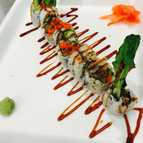 Order M9. deluxe Spider Roll (big roll) food online from iSushi store, Silver Spring on bringmethat.com
