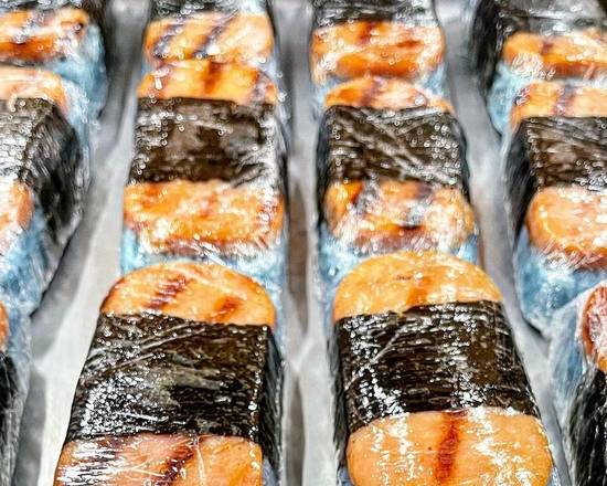 Order Spam Musubi (3 pack) food online from Paddles Up Poké store, Meridian on bringmethat.com