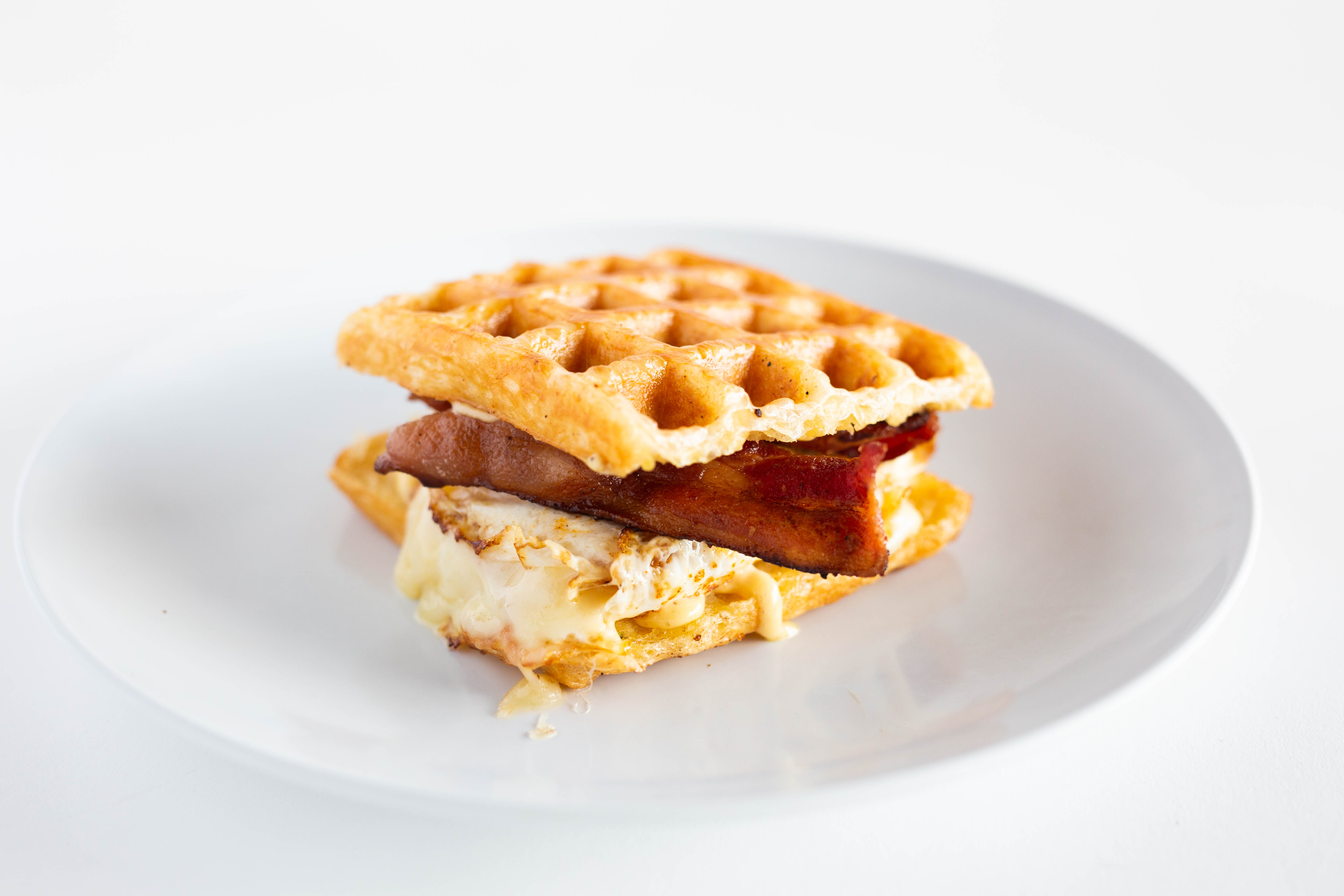 Order Breakfast Sammy food online from Waffle Love store, Meridian on bringmethat.com