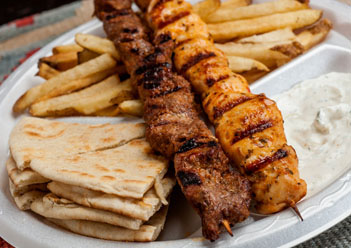 Order Fries Platter food online from Greek Fiesta store, Cary on bringmethat.com