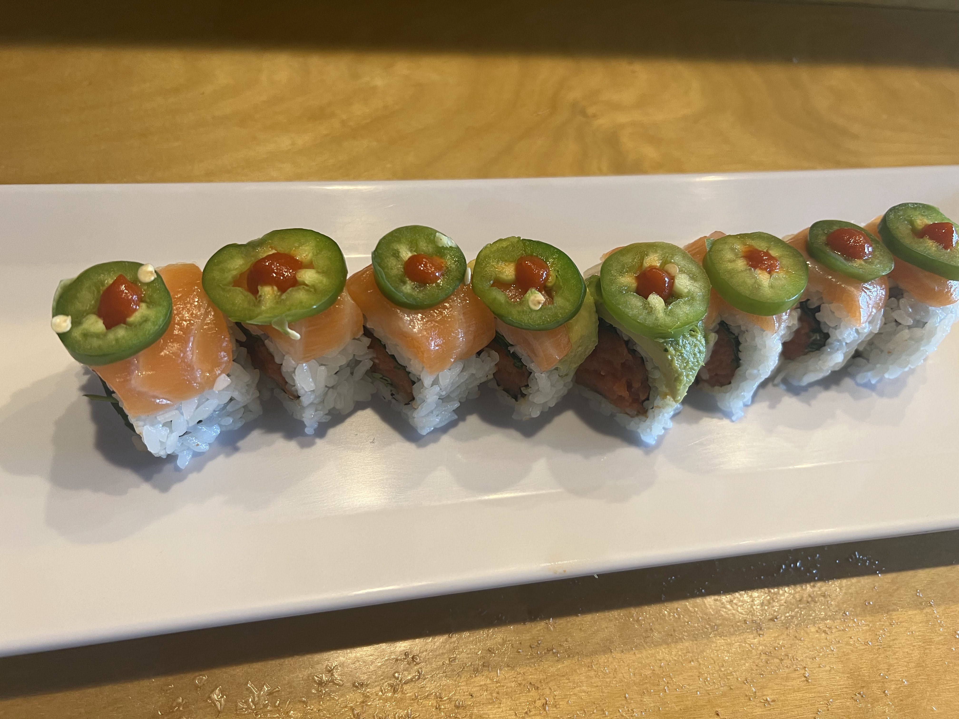 Order Fiesta Roll food online from Sushi Box store, Wylie on bringmethat.com