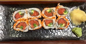 Order Spicy Tuna Roll food online from Mochi Sushi store, Sugar Land on bringmethat.com