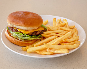 Order Avocado Burger Combo food online from Titan Burgers Chino store, Chino on bringmethat.com