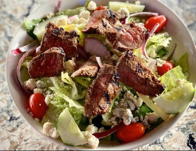 Order Black and Blue Salad food online from Tc Hooligans store, Rochester on bringmethat.com
