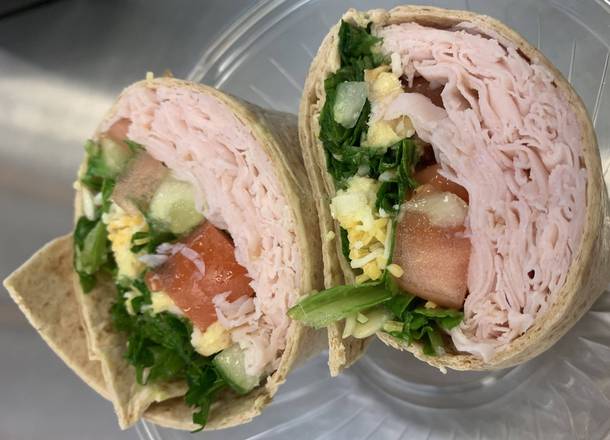 Order Turkey Wrap  food online from Kwench Juice Cafe store, Kent on bringmethat.com