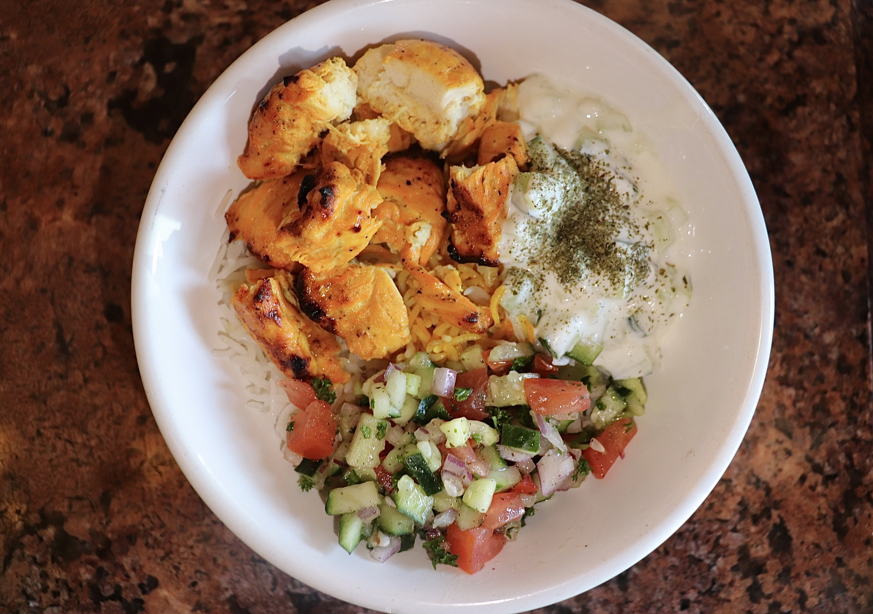 Order Chicken Bowl food online from Famous Kabob store, Sacramento on bringmethat.com