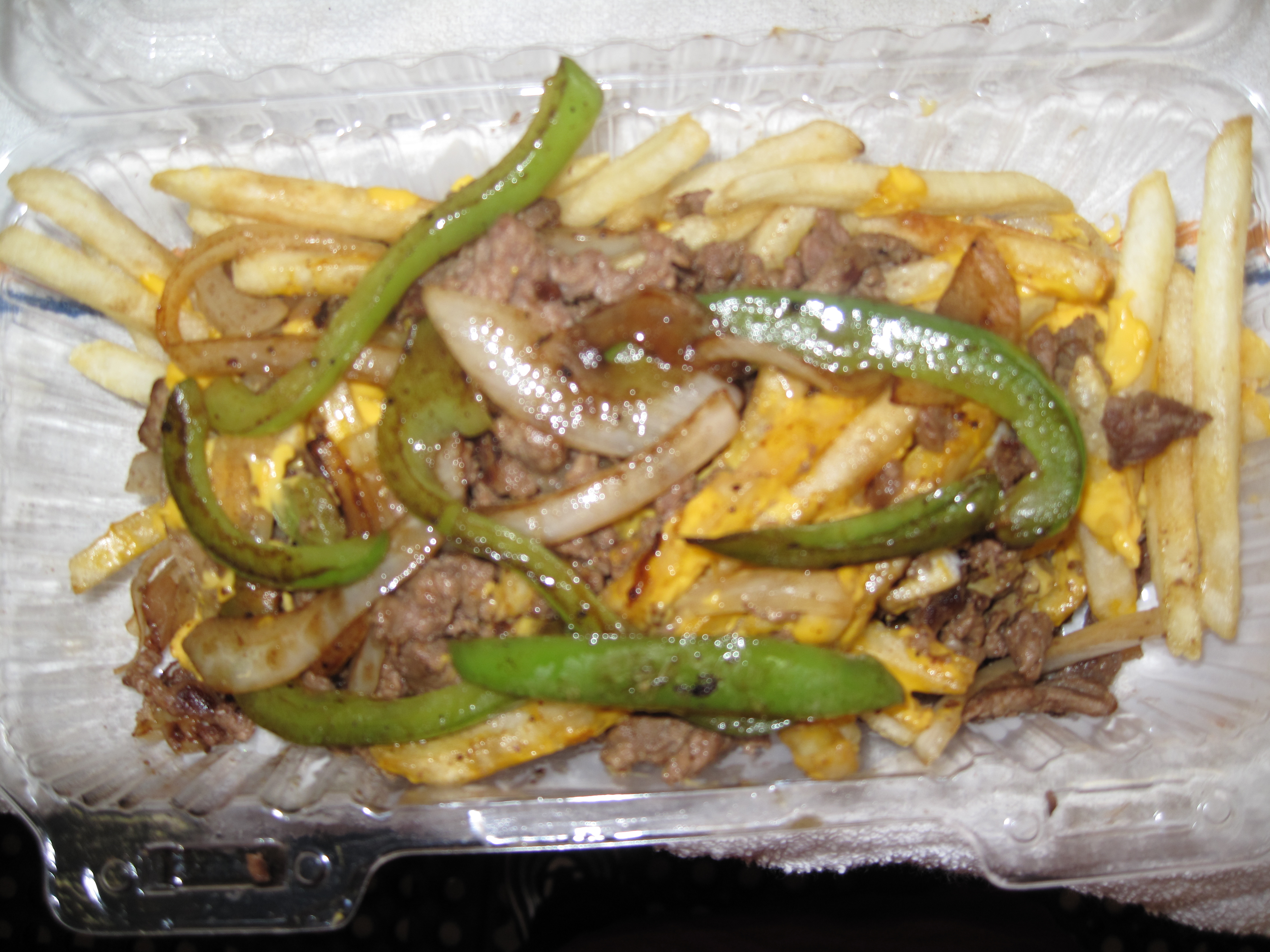 Order Fajita Fries food online from Kelly Deli store, Colma on bringmethat.com