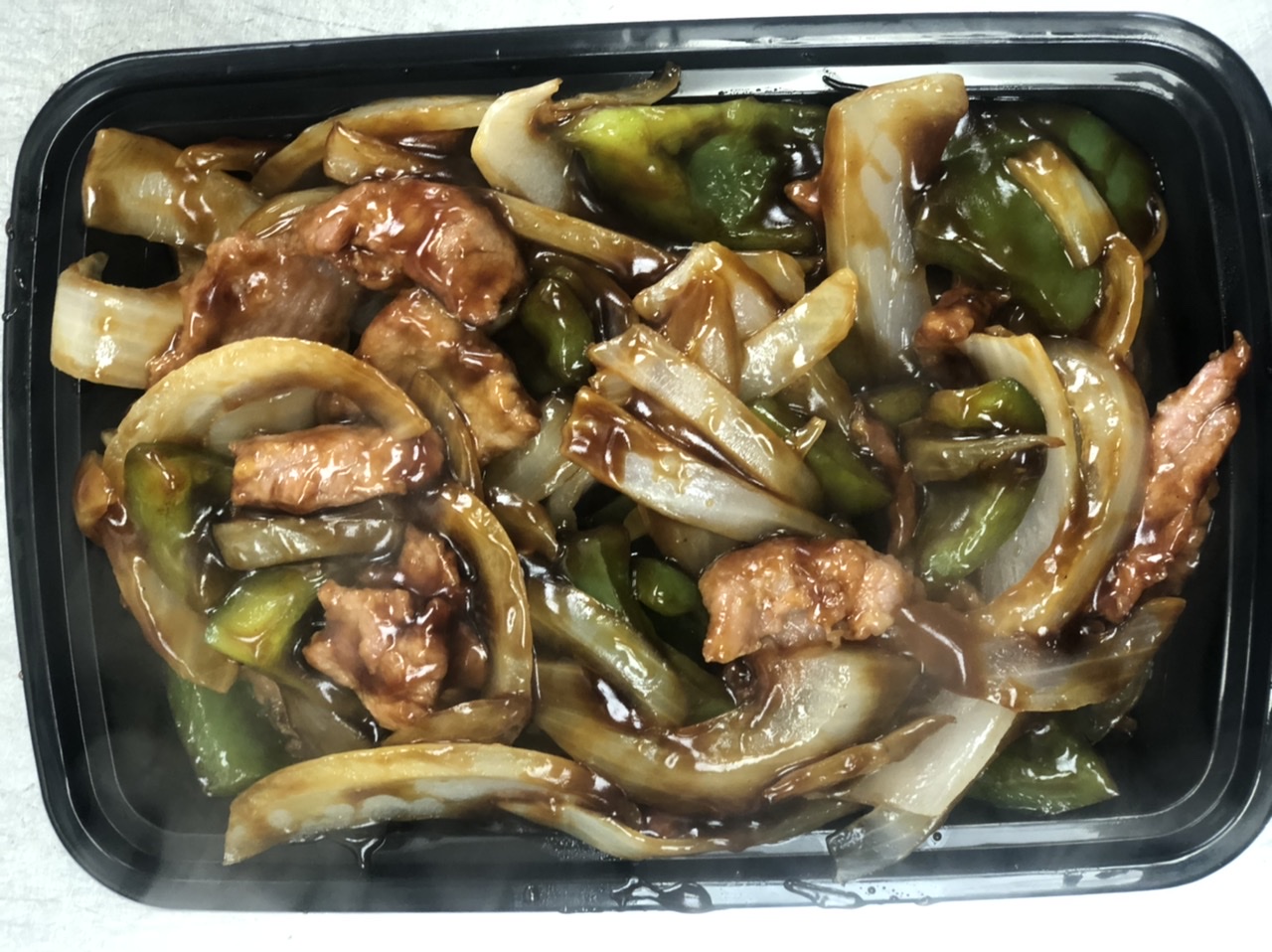 Order 77. Pepper Steak with Onion food online from New Chinese Boys store, Abingdon on bringmethat.com