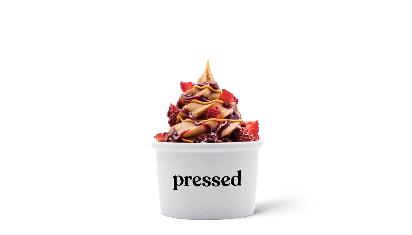 Order Vanilla Vegan Soft Serve with Toppings food online from Pressed store, San Francisco on bringmethat.com