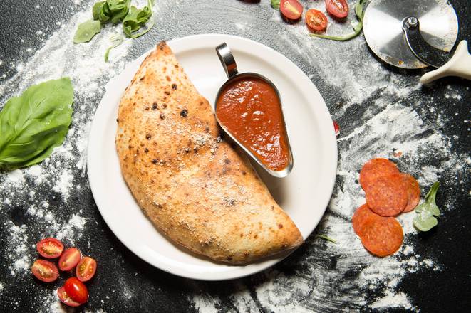 Order Veggie Calzone food online from Calabria Brickoven Pizzeria store, Mt. Juliet on bringmethat.com