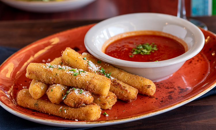 Order Mozzarella Fritti* food online from Russo's New York Pizzeria - Broadway store, Pearland on bringmethat.com