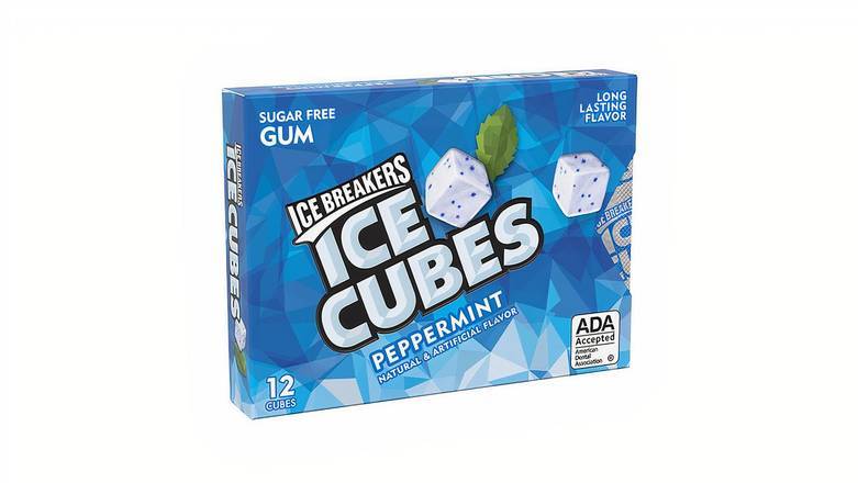 Order Ice Breakers Ice Cubes Sugar Free Peppermint Gum, 12 Pieces food online from Mac On 4th store, Alton on bringmethat.com