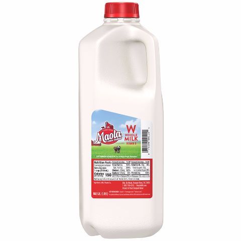 Order Maola Whole Milk Half Gallon food online from Aplus store, Arlington on bringmethat.com