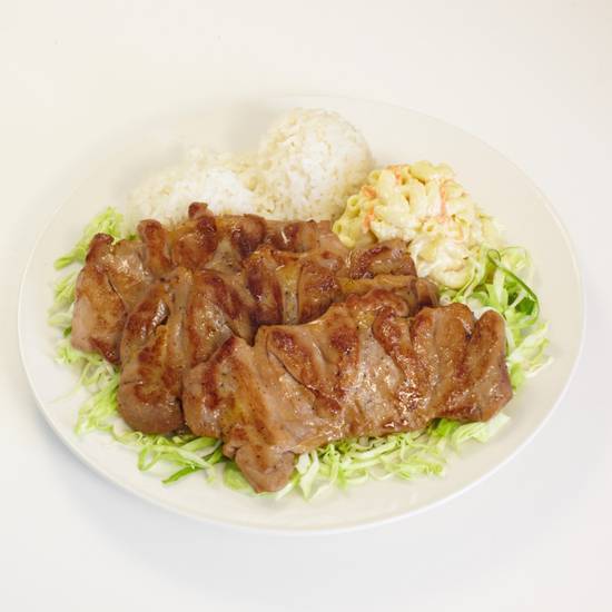 Order Regular Grilled BBQ Chicken Plate ￼ food online from L&L Hawaiian Barbecue store, San Diego on bringmethat.com