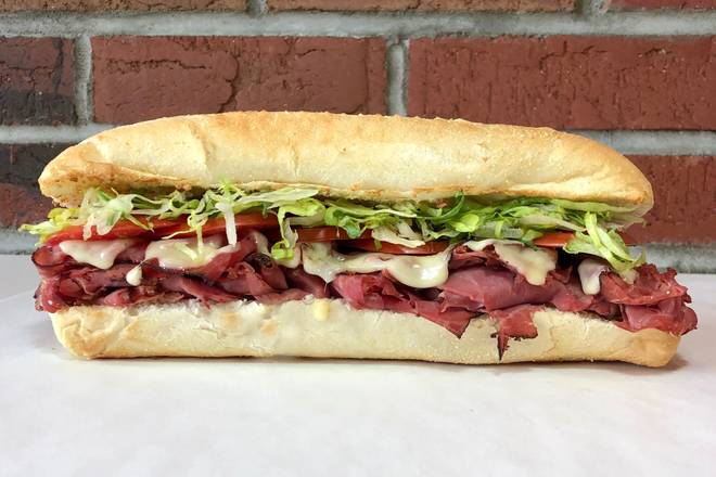 Order Pastrami Sandwich (Large) food online from Stack Subs store, Denver on bringmethat.com