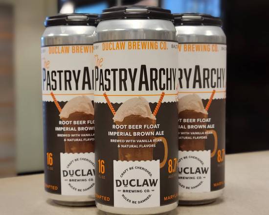 Order DuClaw: PastryArchy Naked Fish (Stout) 4-Pack food online from Bottlebox store, Norfolk on bringmethat.com