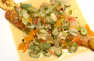 Order Coconut Run Down Red Snapper (whole) food online from Pimento Grill store, Maplewood on bringmethat.com