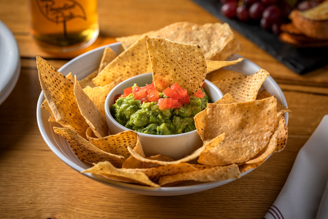 Order Chips & Guac food online from Happy Campers Paradise Park store, Chicago on bringmethat.com