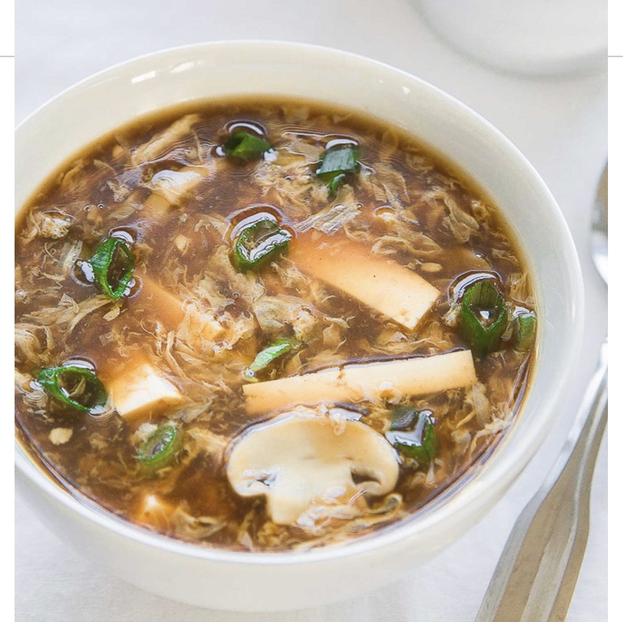 Order 7. Hot and Sour Soup food online from Asian Way store, Canoga Park on bringmethat.com