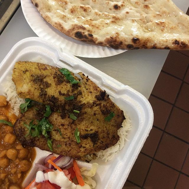 Order Grilled Tilapia Kabob food online from Curry & Kabob House store, Fredericksburg on bringmethat.com