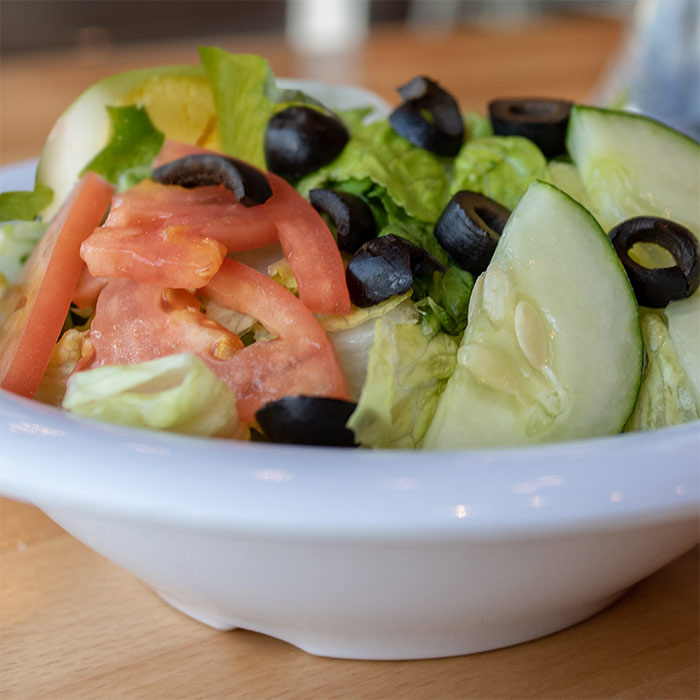 Order Individual Side Tossed Salad food online from Noble Roman Craft Pizza & Pub store, Lafayette on bringmethat.com