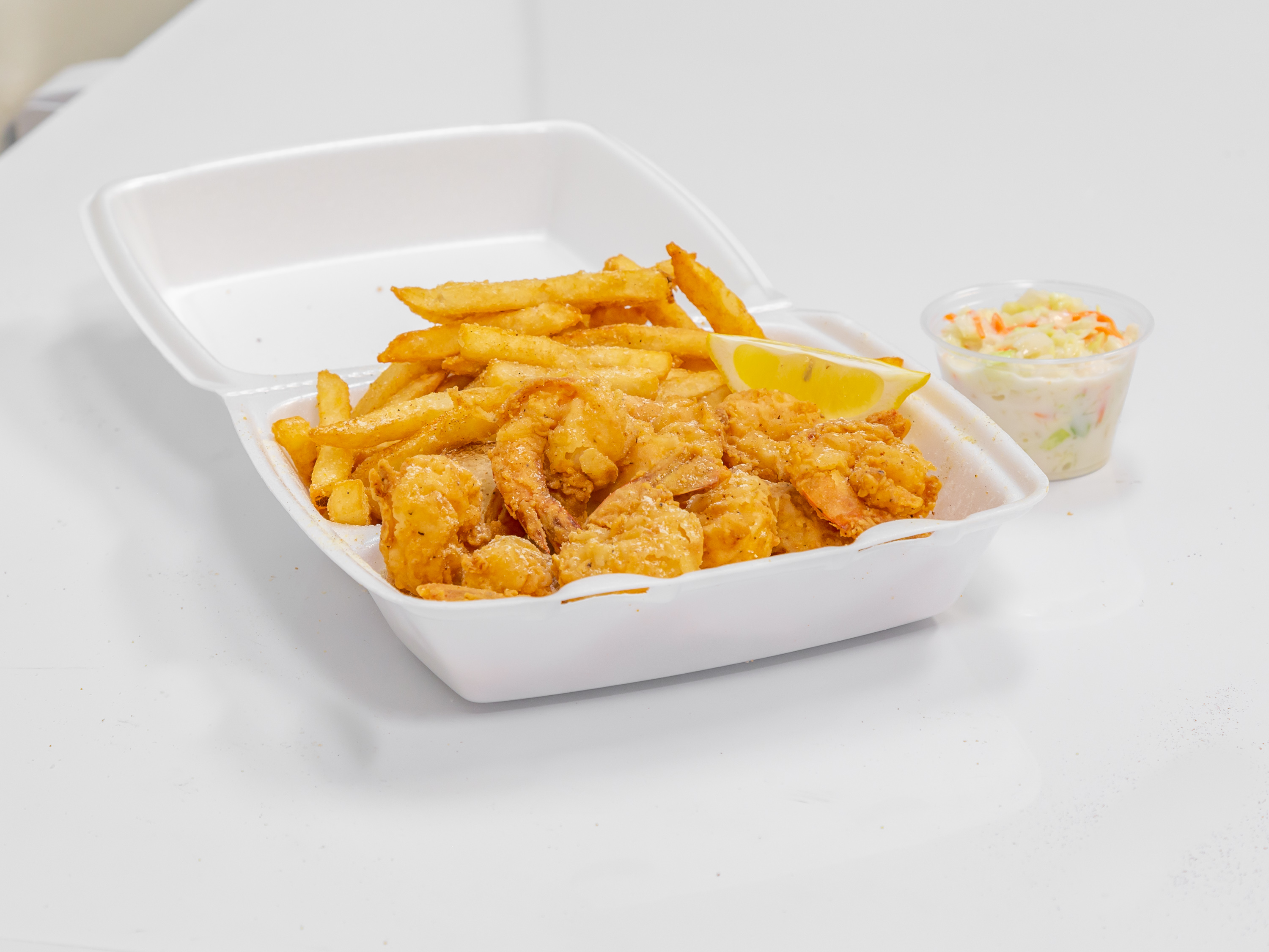 Order 46. Ten Medium Shrimps food online from Hooks Fish & Chicken Plus store, Indianapolis on bringmethat.com