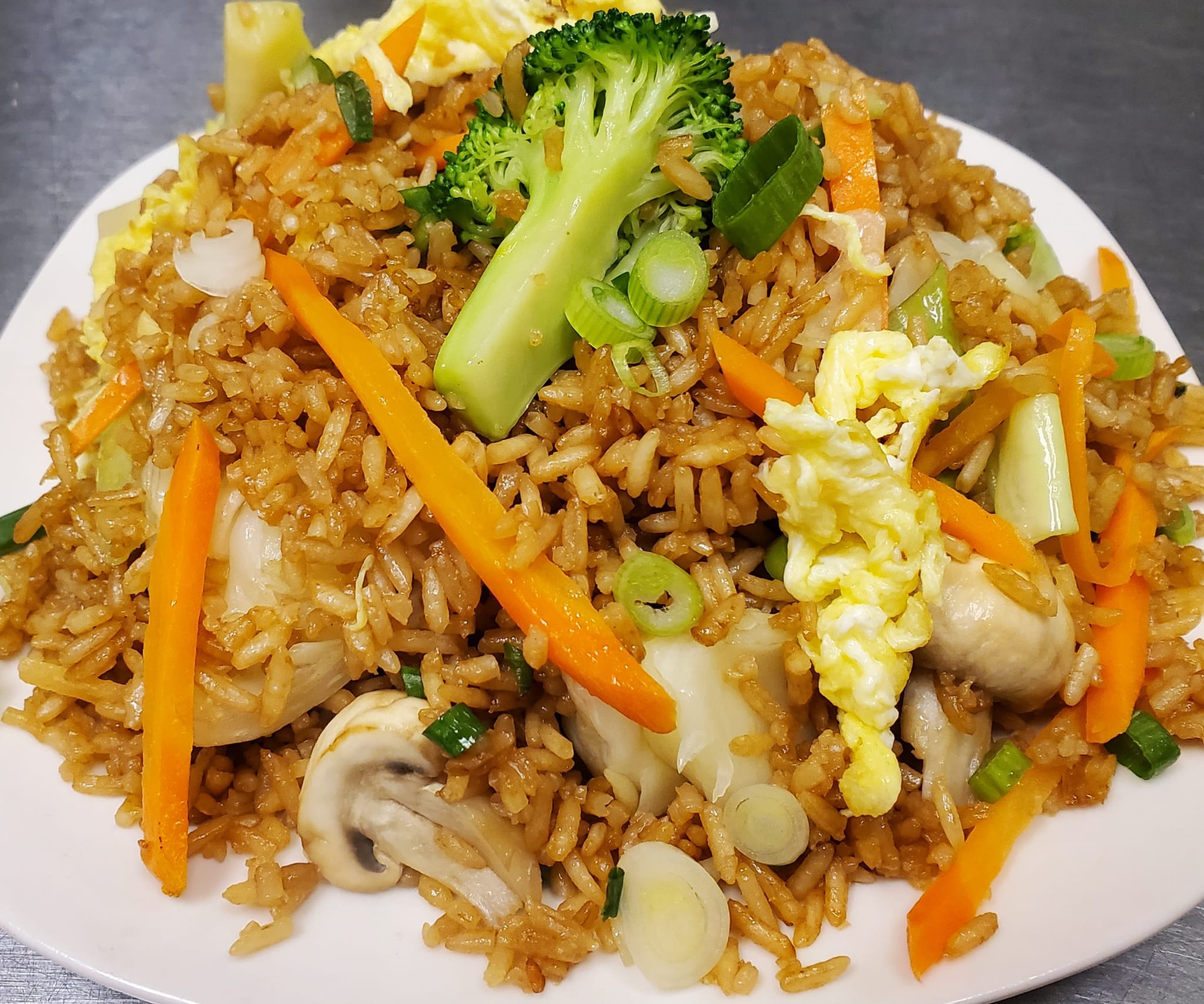 Order Vegetable Fried Rice food online from Panda Kitchen store, Houston on bringmethat.com