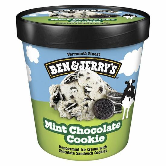Order Ben & Jerry's Ice Cream - Mint Chocolate Cookie food online from IV Deli Mart store, Goleta on bringmethat.com