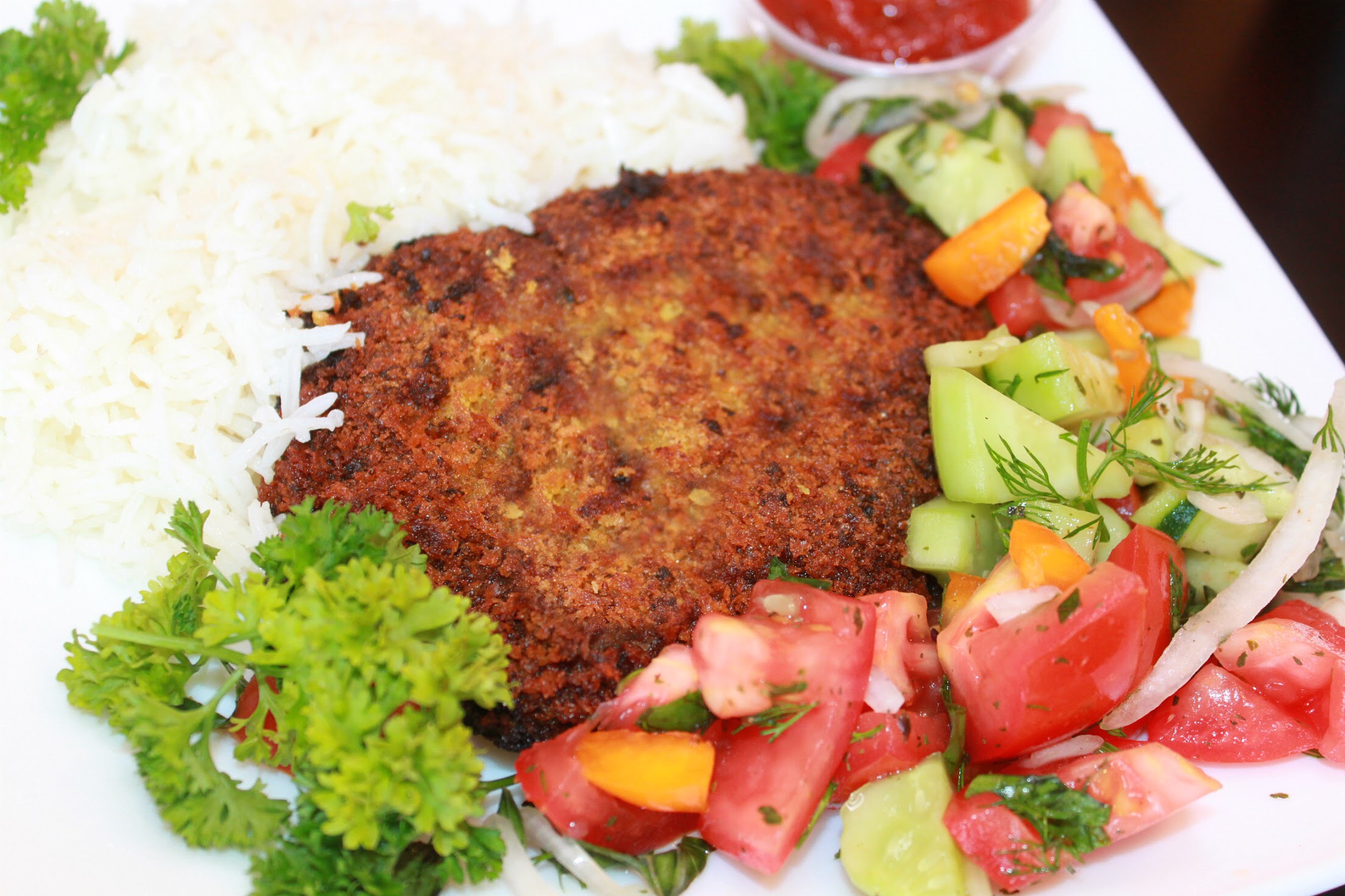 Order Armenian lunch platter food online from Cafe Areni store, Sherman Oaks on bringmethat.com