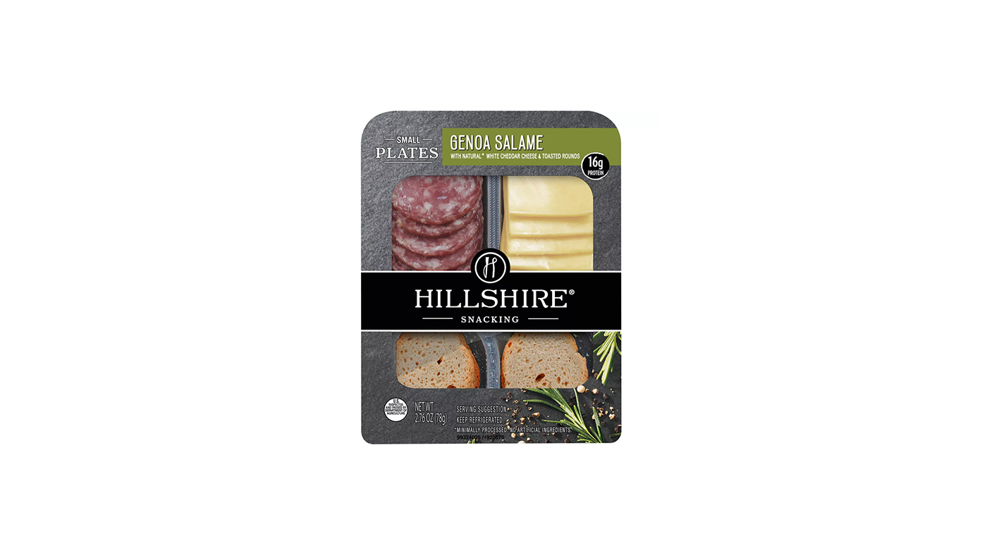 Order Hillshire Genoa Salami and Cheese Tray food online from Extramile store, Los Angeles on bringmethat.com