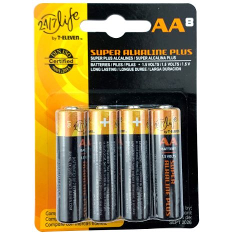 Order 7-Eleven AA Batteries 8ct food online from 7-Eleven store, West Columbia on bringmethat.com
