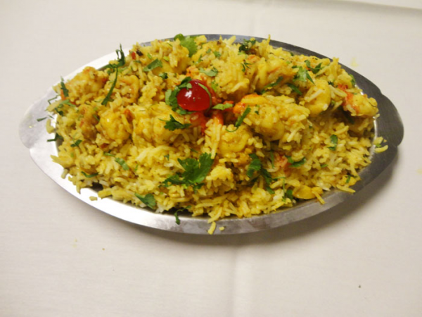 Order Shrimp Biryani food online from Mantra Indian Cuisine  store, Ontario on bringmethat.com