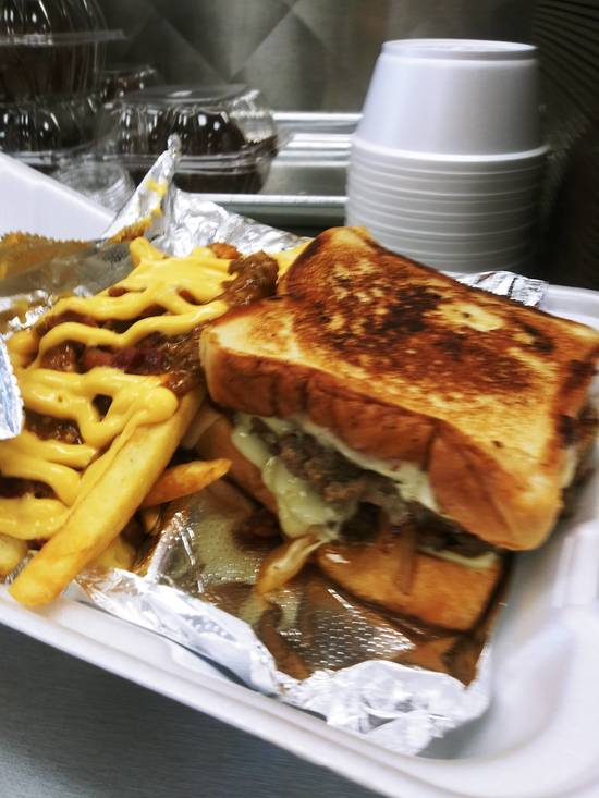 Order Patty Melt Burger food online from Mak MaMa's Coney Cafe store, Killeen on bringmethat.com