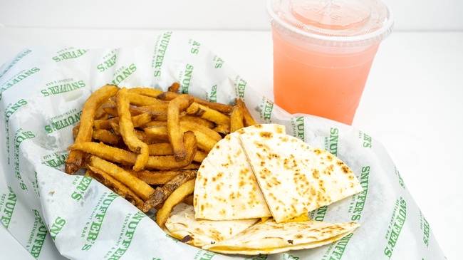 Order Kids Quesadilla food online from Snuffer's store, Mesquite on bringmethat.com
