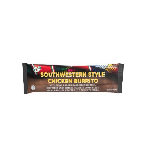 Order 7-Select Burrito Chicken Southwest Style 10oz food online from 7-Eleven store, Compton on bringmethat.com