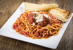 Order Spaghetti & Meatballs food online from Rosati's Pizza store, Chicago on bringmethat.com