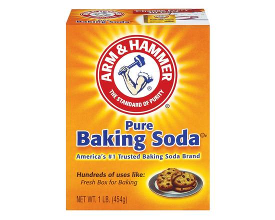 Order Arm and Hammer Pure Baking Soda - 1lb food online from Loma Mini Market store, Long Beach on bringmethat.com