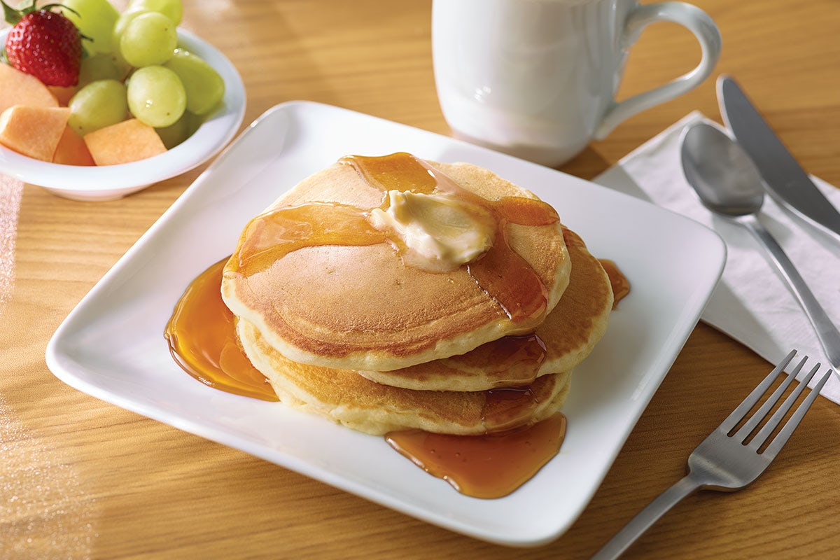 Order Pancakes food online from Golden Corral Restaurants store, Grand Prairie on bringmethat.com