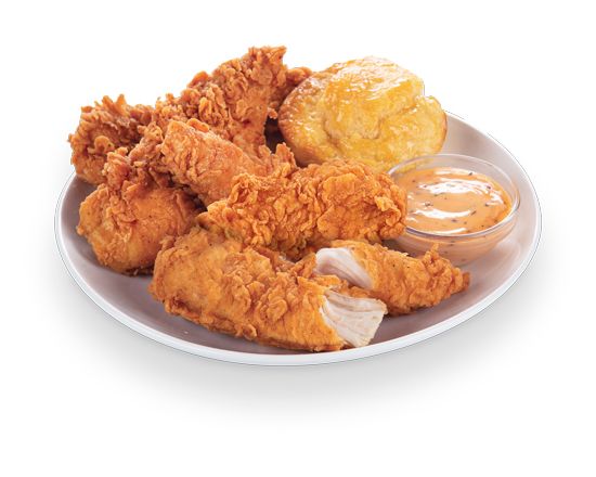 Order 2. Six Pieces Tenders food online from Krispy Krunchy Chicken store, Peabody on bringmethat.com