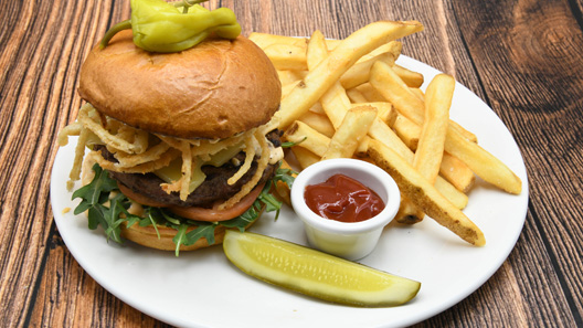 Order Jake’s Grill Steakhouse Burger food online from Jake Grill store, Portland on bringmethat.com