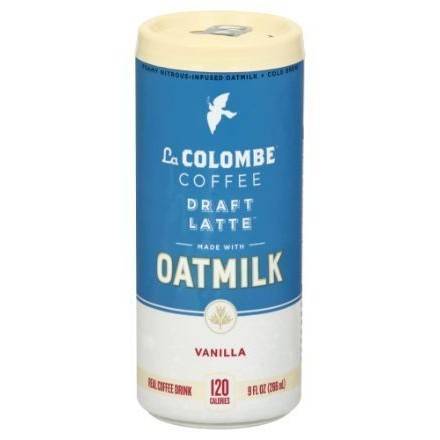 Order La Colombe Oat Milk Vanilla Latte (9 oz) food online from Dolcezza Gelato store, Arlington on bringmethat.com