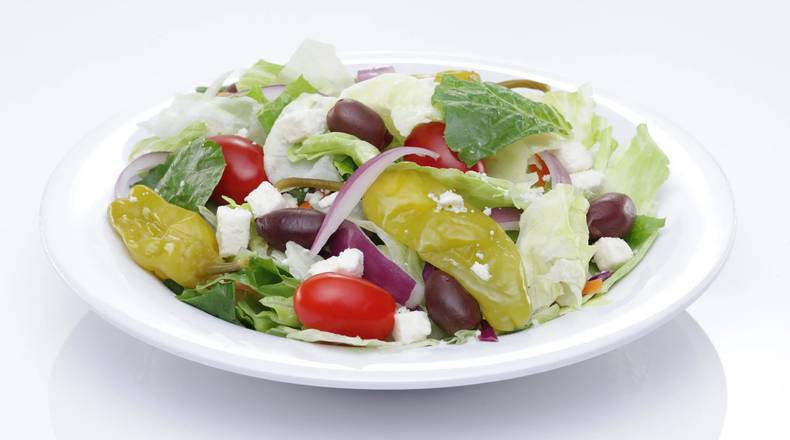 Order Greek Salad - Small food online from Johnny's New York Style Pizza store, Dacula on bringmethat.com