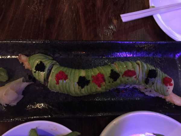 Order Caterpillar Roll food online from Komorebi Sushi store, Chicago on bringmethat.com