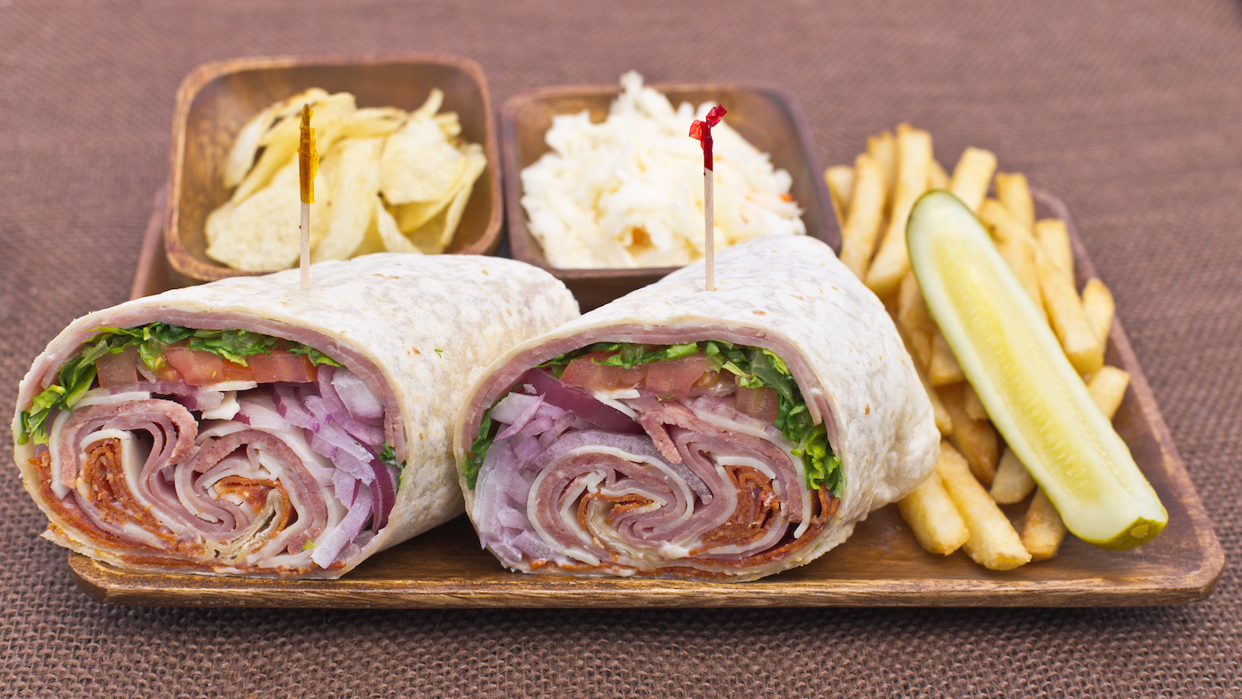 Order Italian Cold Cut Wrap food online from Golden Desserts store, Albany on bringmethat.com