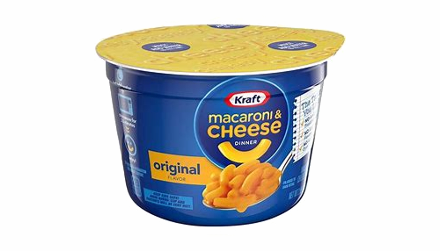 Order Kraft Original Macaroni & Cheese Dinner Cup food online from Neomunch store, Warren on bringmethat.com