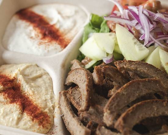 Order Gyro Plate food online from SF Wraps store, SF on bringmethat.com